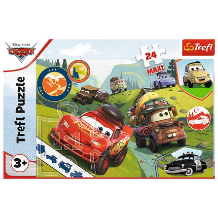 Trefl Cars Maxi puzzle, 24 ks