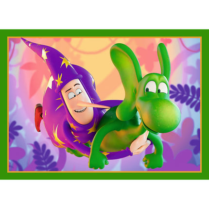 Trefl Diplodocus sada puzzle 4 v 1