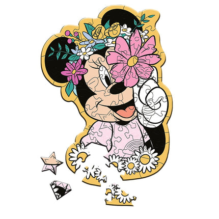 Trefl Disney dřevěné puzzle Minnie 50 ks