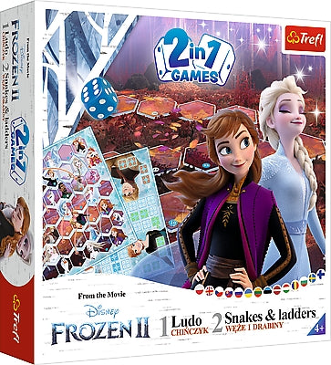 Trefl Frozen desková hra 2 v 1 Frozen II