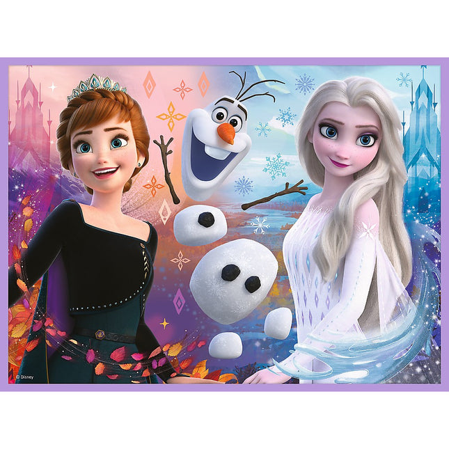 Trefl Frozen sada puzzle s kartami Memo Frozen II