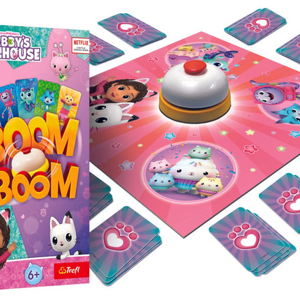 Trefl Gabby's Dollhouse desková hra Boom Boom