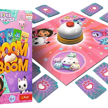 Trefl Gabby's Dollhouse desková hra Boom Boom