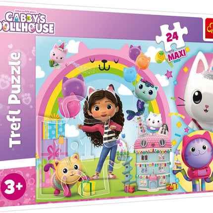 Trefl Gabby's Dollhouse Maxi puzzle 24 ks
