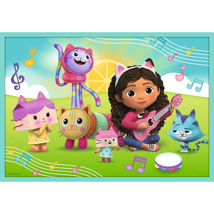 Trefl Gabbys Dollhouse Puzzle 10-in-1 Set