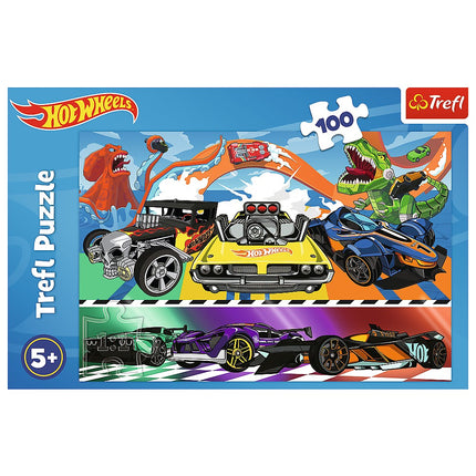 Trefl Hot Wheels puzzle, 100 ks