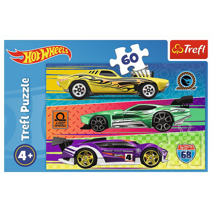 Trefl Hot Wheels puzzle, 60 ks