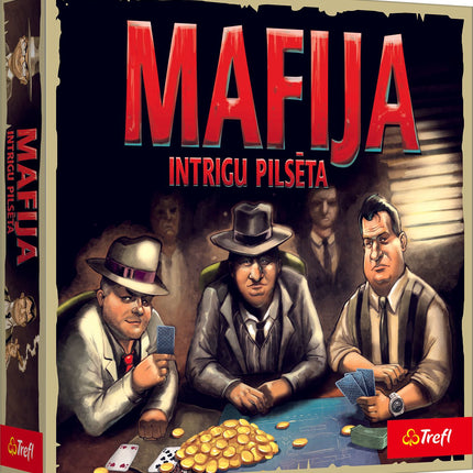 Trefl desková hra Mafia (v lotyštině)
