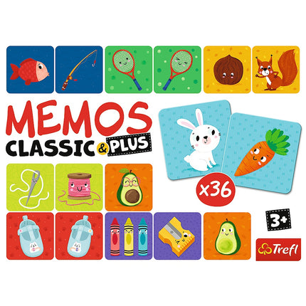 Trefl Memo Classic Plus logika