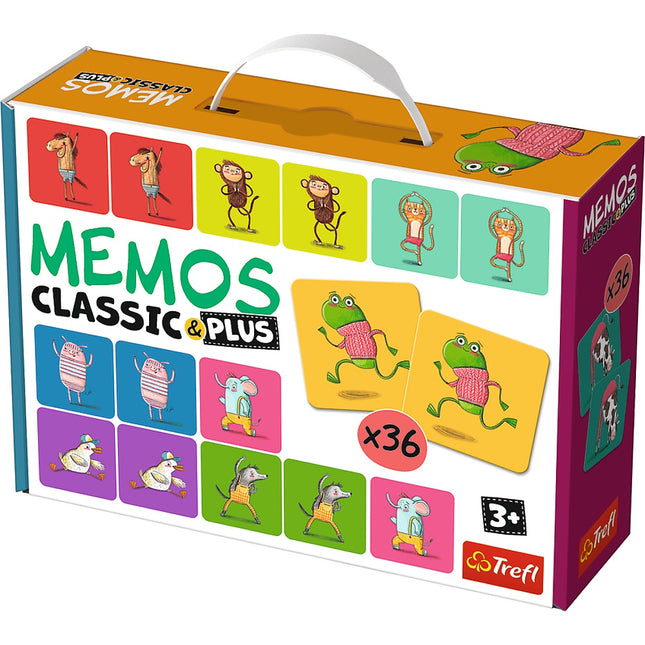 Trefl Memo Classic Plus zvuk a pohyb