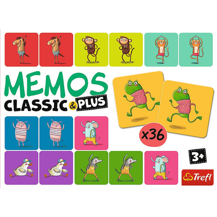 Trefl Memo Classic Plus Sound und Bewegung