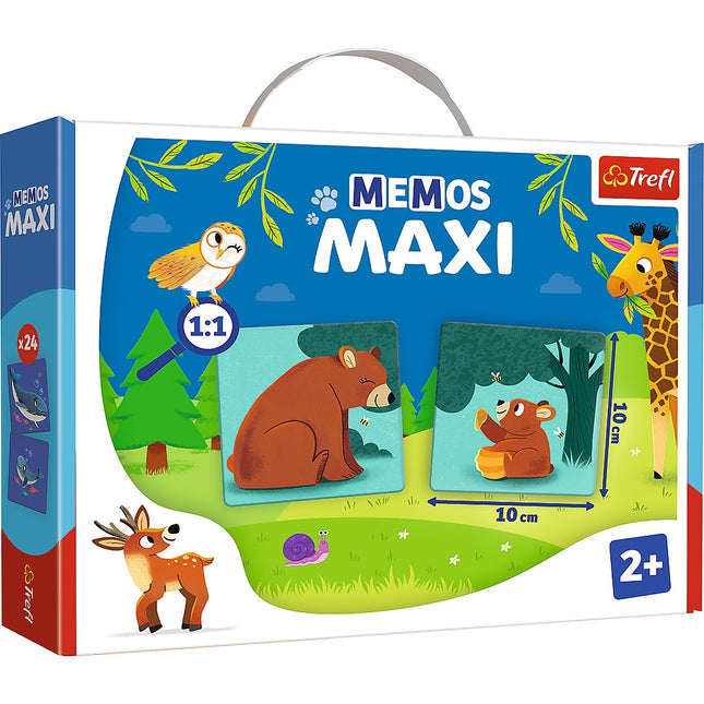 Trefl Memo Maxi zvířata