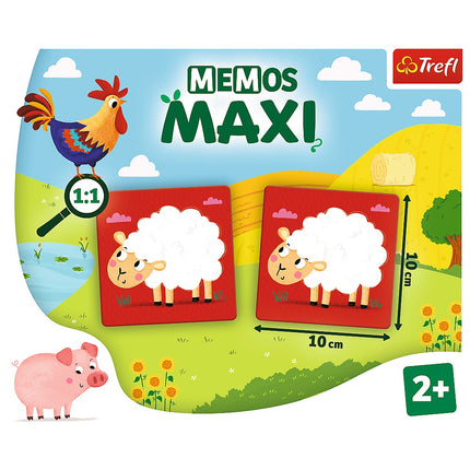 Trefl Memo Maxi domácí zvířata