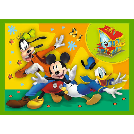 Trefl Mickey Mouse puzzle sada 4 v 1 12 15 20 24 ks