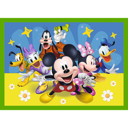 Trefl Mickey Mouse puzzle sada 4 v 1 12 15 20 24 ks