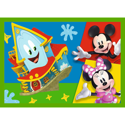 Trefl Mickey Mouse puzzle sada 4 v 1 12 15 20 24 ks