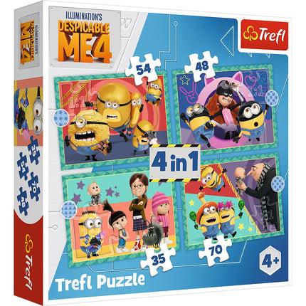 Trefl Minions sada puzzle 4 v 1