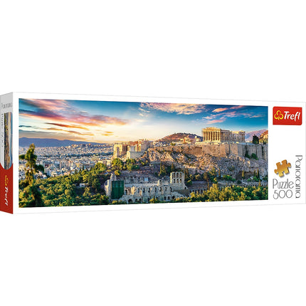 Trefl panoramatické puzzle Atény 500 ks