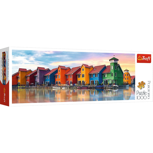 Trefl panoramatické puzzle Groningen 1000 ks