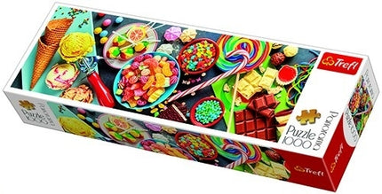 Trefl panoramatické puzzle sladkosti 1000 ks