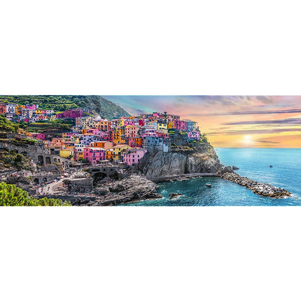 Trefl panoramatické puzzle Vernazza Itálie 500 ks