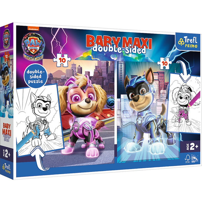 Trefl Paw Patrol Baby Maxi puzzle, 10x2 ks