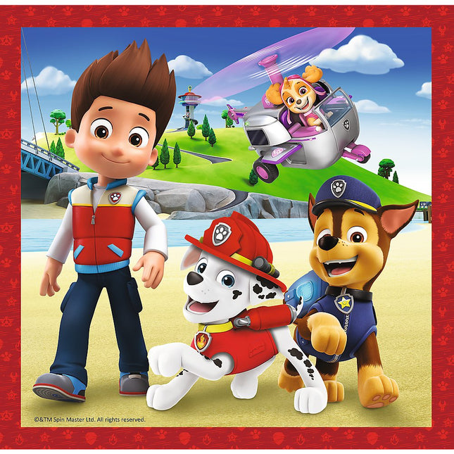 Trefl Paw Patrol puzzle sada 3 v 1