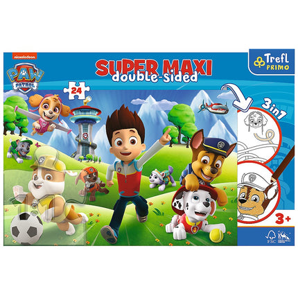Trefl Paw Patrol Super Maxi puzzle, 24 ks
