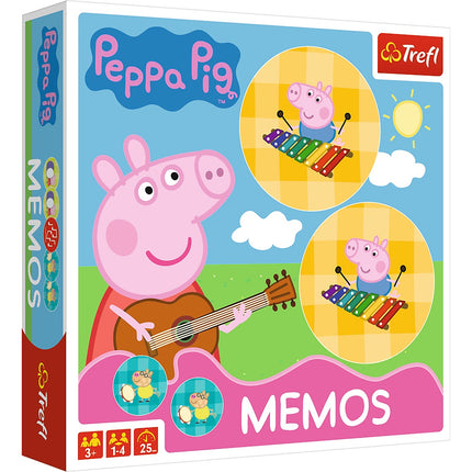 Trefl Peppa Pig desková hra Memo