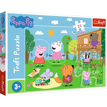 Trefl Peppa Pig Maxi puzzle, 24 ks