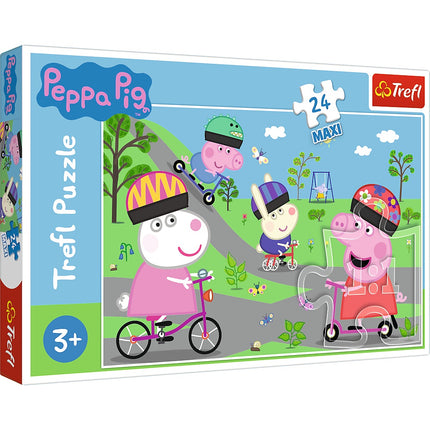 Trefl Peppa Pig Maxi puzzle, 24 ks
