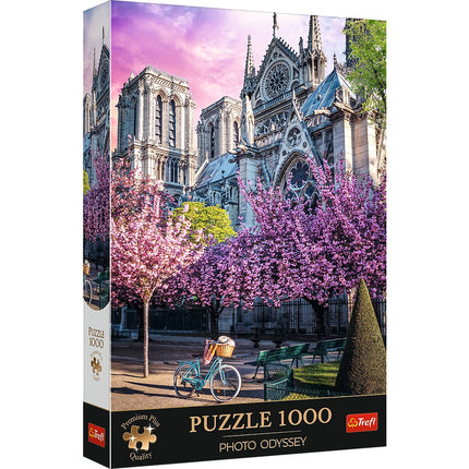 Trefl Premium Plus puzzle katedrála Notre-Dame v Paříži, 1000 ks