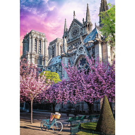 Trefl Premium Plus puzzle katedrála Notre-Dame v Paříži, 1000 ks