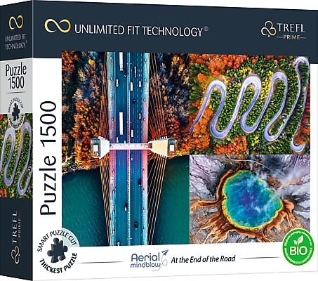 Trefl Prime puzzle Aerial Mindblow Road, 1500 ks