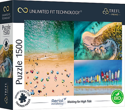 Trefl Prime puzzle Aerial Mindblow Sea, 1500 ks