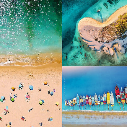 Trefl Prime puzzle Aerial Mindblow Sea, 1500 ks