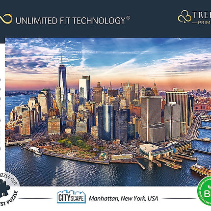Trefl Prime puzzle Cityscape Manhattan, 1500 ks