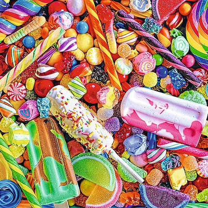 Trefl Prime Puzzle Color Splash Cubic Gradient Lollies And Candies, 1000 Pcs