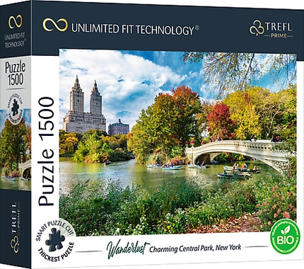 Trefl Prime puzzle Wanderlust Central Park, 1500 ks