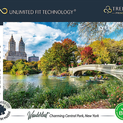 Trefl Prime puzzle Wanderlust Central Park, 1500 ks
