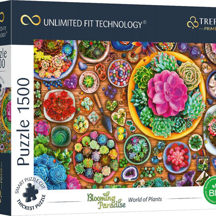 Trefl Prime Puzzle Welt der Pflanzen, 1500 Teile