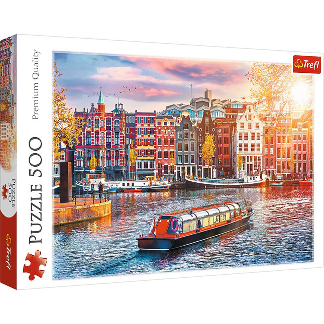 Puzzle Trefl Amsterdam 500 dílků