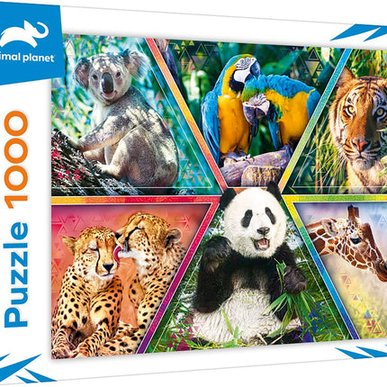 Puzzle Trefl zvířata 1000 dílků