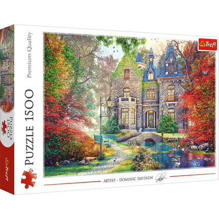Puzzle Trefl podzimní sídlo 1500 dílků