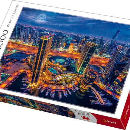 Puzzle Trefl Dubaj 2000 dílků