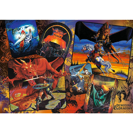 Puzzle Trefl Dungeons and Dragons 1000 dílků