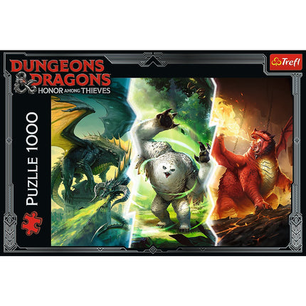 Puzzle Trefl Dungeons and Dragons příšery 1000 dílků