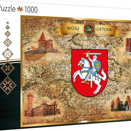 Puzzle Trefl Litva 1000 dílků