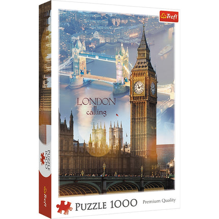 Puzzle Trefl Londýn 1000 dílků