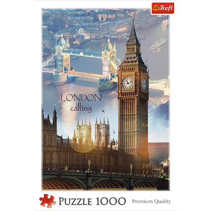 Puzzle Trefl Londýn 1000 dílků